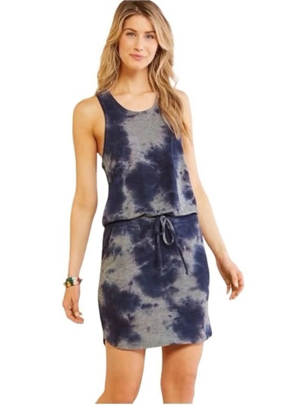 Anthropologie Sundry Tie Dye Dress Medium EUC